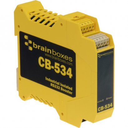 Brainboxes Industrial Isolated RS232 Booster CB-534