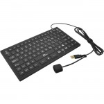 Industrial/Medical Grade Washable Backlit Keyboard with Pointing Device JK-US0911-S1