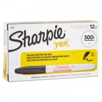Sharpie Industrial Permanent Marker, Fine Point, Black, Dozen SAN13601