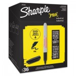 Sharpie Industrial Permanent Markers - Office Pack, Black SAN2003898