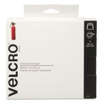 Velcro Industrial Strength Sticky-Back Hook and Loop Fasteners, 2" x 15 ft. Roll, Black VEK90197