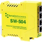 Industrial Unmanaged Ethernet Switch 4 Ports SW-504-X100M
