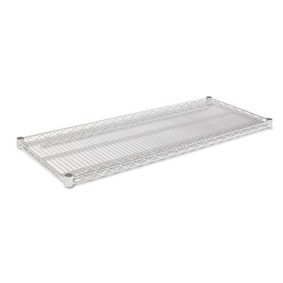 ALESW584818SR Industrial Wire Shelving Extra Wire Shelves, 48w x 18d, Silver, 2 Shelves/Carton ALESW584818SR