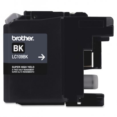 Brother Ink Cartridge, 2400 Page Yield, Black LC109BK