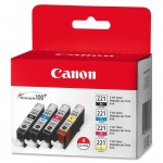 Canon CLI-221 Ink Cartridges CLI221CLPK