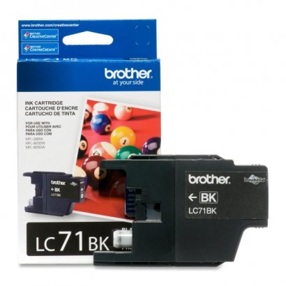 Brother Innobella Standard Yield Ink Cartridge LC71BK