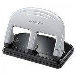 Paperpro inPRESS Three-Hole Punch, 40-Sheet Capacity, Black/Silver ACI2240