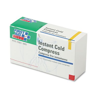 B-503 Instant Cold Compress, 5 Compress/Pack, 4" x 5", 5/Pack FAOB5035