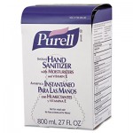 Purell GOJ 9657-12 Instant Hand Sanitizer 800mL Refill, 12/Carton GOJ965712