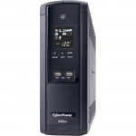 CyberPower Intelligent LCD Series 1500VA 900W UPS with 2.1 USB Charging BRG1500AVRLCD