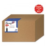 BIC Intensity Low Odor Dry Erase Marker Xtra Value Pack, Fine Bullet Tip, Black, 175/Carton BICGDE175BK