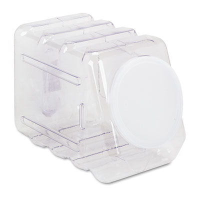 Pacon Interlocking Storage Container with Lid, Clear Plastic PAC27660