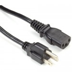 Black Box International Power Cord, JIS 8303 to IEC-60320-C13, 6.5 ft. (2 m) EPXR05-R2