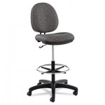 ALEIN4641 Interval Series Swivel Task Stool, Tone-On-Tone Fabric, Graphite Gray ALEIN4641