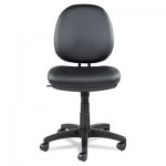 ALEIN4819 Interval Series Swivel/Tilt Task Chair, Leather, Black ALEIN4819