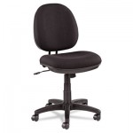 ALEIN4811 Interval Swivel/Tilt Task Chair, 100% Acrylic with Tone-On-Tone Pattern, Black ALEIN4811