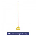 H14600 RD00 Invader Fiberglass Side-Gate Wet-Mop Handle, 60", Red/Yellow RCPH146RED
