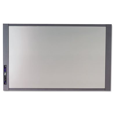 Quartet InView Custom Whiteboard, 37 x 23, Graphite Frame QRT72982
