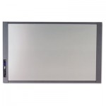 Quartet InView Custom Whiteboard, 37 x 23, Graphite Frame QRT72982