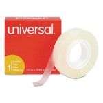 UNV81236 Invisible Tape, 1/2" x 1296", 1" Core, Clear, 12/Pack UNV81236VP