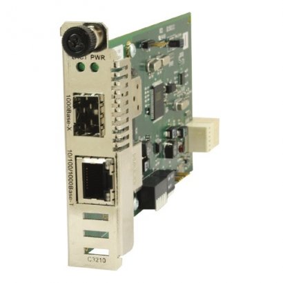 Transition Networks ION Gigabit Ethernet Media and Rate Converter Module C3210-1039