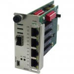 Transition Networks ION T1/E1/J1 Network Interface Device Module 4 x T1/E1/J1 over Fiber C6110-1040
