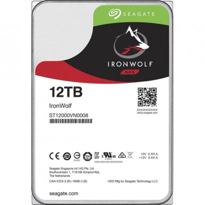 Seagate IronWolf Hard Drive ST12000VN0008-20PK