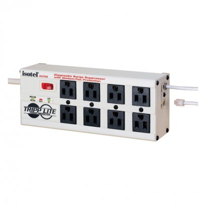 Tripp Lite Isobar 8-Outlets 120V Surge Suppressor ISOTEL8ULTRA