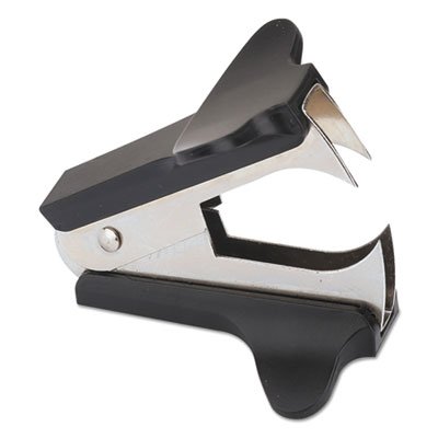 UNV00700 Jaw Style Staple Remover, Black, 3 per Pack UNV00700VP