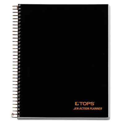 TOPS JEN Action Planner, Ruled, 8 1/2 x 6 3/4, White, 84 Sheets TOP63827