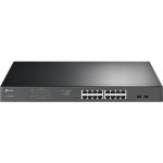 TP-LINK JetStream 16-Port Gigabit Easy Smart PoE/PoE+ Switch TL-SG1218MPE