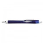 Uni-Ball Jetstream RT Roller Ball Retractable Waterproof Pen, Blue Ink, Fine SAN62153