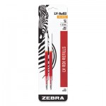 Zebra JF Refill for Jimnie, Sarasa, Sarasa, ecoSarasa, Orbitz, Z-Grip, Z-Grip and GR8 Gel Roller Ball Pens, Medium