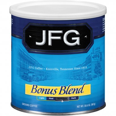 New England JFG Bonus Blend Coffee Canister 100413