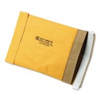 Sealed Air Jiffy Padded Self-Seal Mailer, Side Seam, #0, 6 x 10, Golden Brown, 250/Carton SEL85871