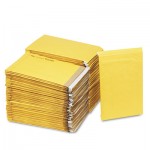 Sealed Air Jiffy Padded Self-Seal Mailer, Side Seam, #5, 10 1/2x16, GoldBrown, 100/Carton SEL86006