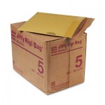 Sealed Air Jiffy Rigi Bag Mailer, Side Seam, #5, 10 1/2 x 14, Golden Brown, 150/Carton SEL49392