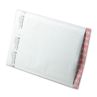 Sealed Air Jiffylite Self-Seal Mailer, Side Seam, #4, 9 1/2 x 14 1/2, White, 100/Carton SEL39260