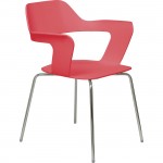 KFI Julep Poly Chair-Red 2500CHRED