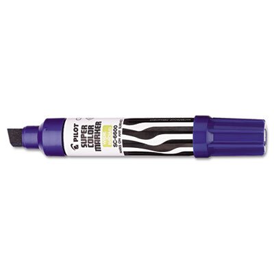 Pilot 43200 Jumbo Refillable Permanent Marker, Chisel Tip, Blue PIL45200