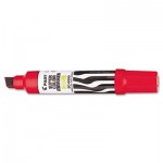 43300 Jumbo Refillable Permanent Marker, Chisel Tip, Red PIL45300