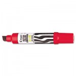 43300 Jumbo Refillable Permanent Marker, Chisel Tip, Red PIL45300