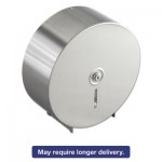 BOB 2890 Jumbo Toilet Tissue Dispenser, Stainless Steel, 10.625W x 10.625H x 4.5D BOB2890