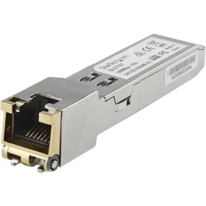 StarTech.com Juniper RX-GET-SFP Compatible SFP Transceiver Module - 1000Base-T RXGETSFPST