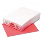 Pacon Kaleidoscope Multipurpose Colored Paper, 24lb, 8-1/2 x 11, Coral Red, 500/Ream PAC102212