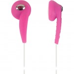 Koss Ke10p Pink Stereo Earbuds Slim - Contour Design Soft Rubber Body KE10P