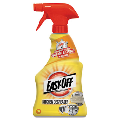 EASY-OFF 62338-97024 Kitchen Degreaser, Lemon Scent, 16 oz Spray Bottle, 6/Carton RAC97024