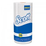 Scott Kitchen Roll Towels, 11 x 8.75, 128/Roll, 20 Rolls/Carton KCC41482
