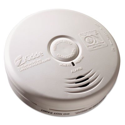 Kitchen Smoke/Carbon Monoxide Alarm, Lithium Battery, 5.22"Dia x 1.6"Depth KID21010071