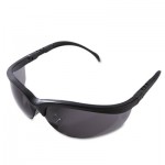 135-KD112 Klondike Safety Glasses, Matte Black Frame, Gray Lens CRWKD112